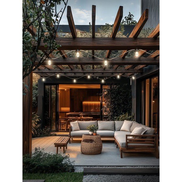 Светлинна верига брой крушки 8 бр. за контакт дължина 600 cm Ember – Reality-image-1