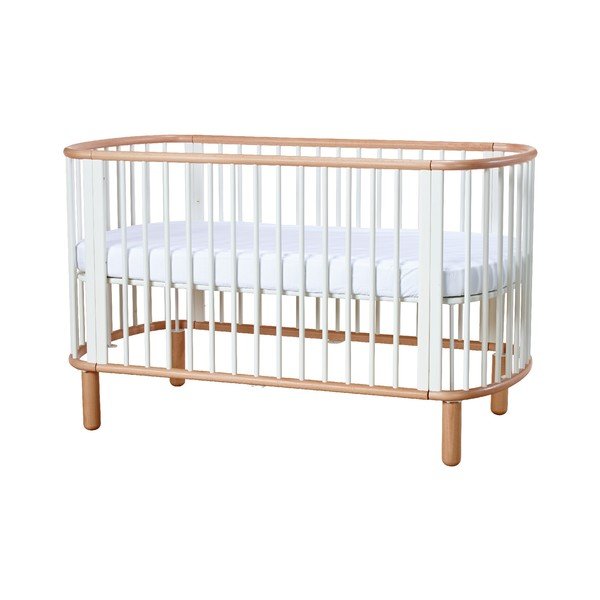 Детско легло от бяла букова дървесина , 70 x 140 cm Baby - Flexa-image-4
