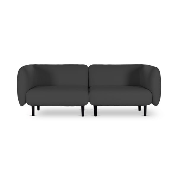 Антрацитен диван , 230 см Elle - Softline