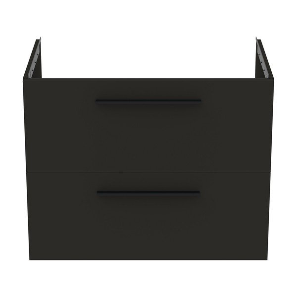Антрацитен стенен шкаф за мивка 80x63 cm i.Life B – Ideal Standard-image-2