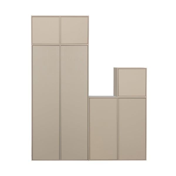 Кремав модулен шкаф от борова дървесина 50x50 cm Daily - vtwonen-image-4