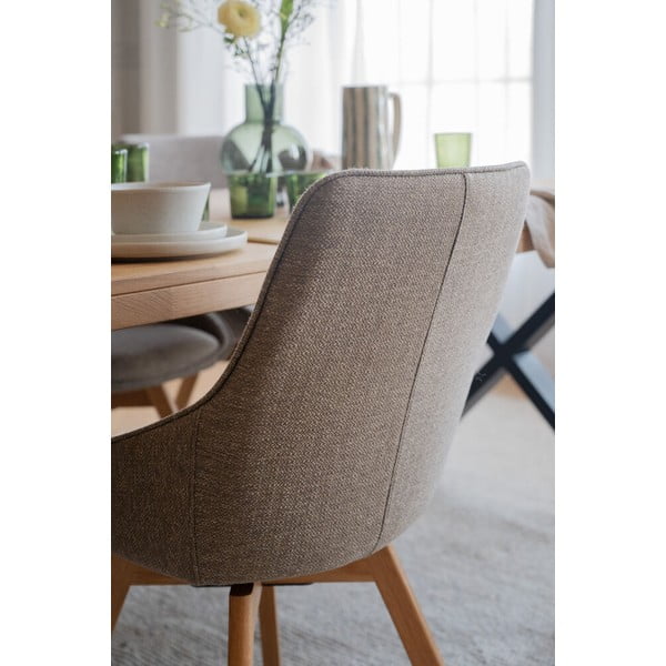 Бежови трапезни столове в комплект от 2 бр. Alison – Rowico-image-3