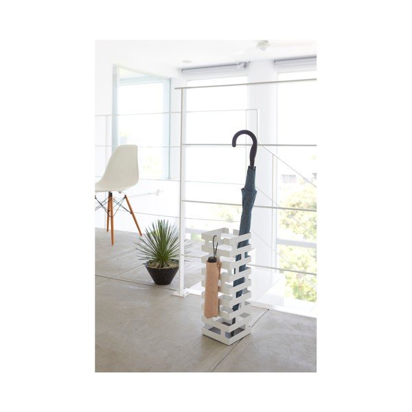 Бяла стойка за чадъри Brick - YAMAZAKI-image-2