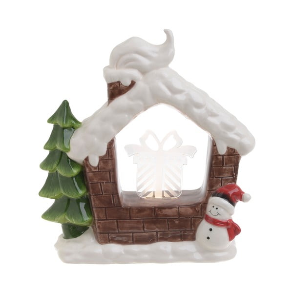 Коледна керамична светлинна украса във формата на къщичката на Софи - InArt