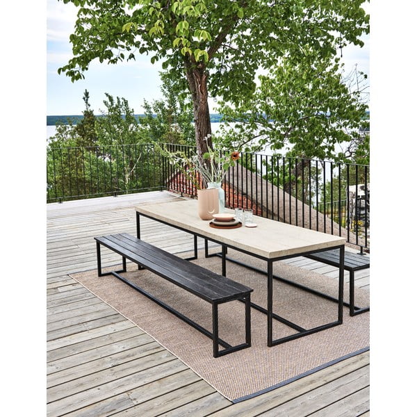 Бежова пътека за открито и закрито 70x200 cm Effi Granit – Pappelina-image-2