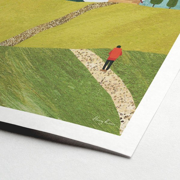 Плакат 50x70 cm Carpathians - Travelposter-image-2