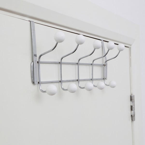 Метален стелаж за врата в сребристо 40,5 cm Jaxen – Premier Housewares-image-1