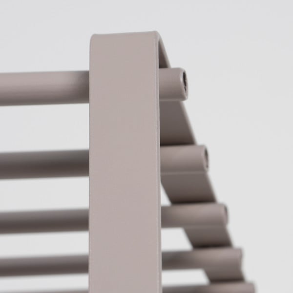 Кафяво-сива метална стенна закачалка с рафт 70 cm Rex – Spinder Design-image-3