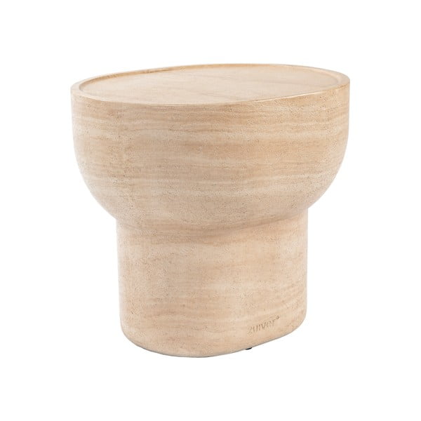 Странична масичка от декор от камък 42x50 cm Noble – Zuiver