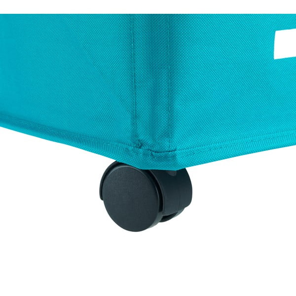 Кош за пране Quadro petrol blue, 79,2 л - Wenko-image-2