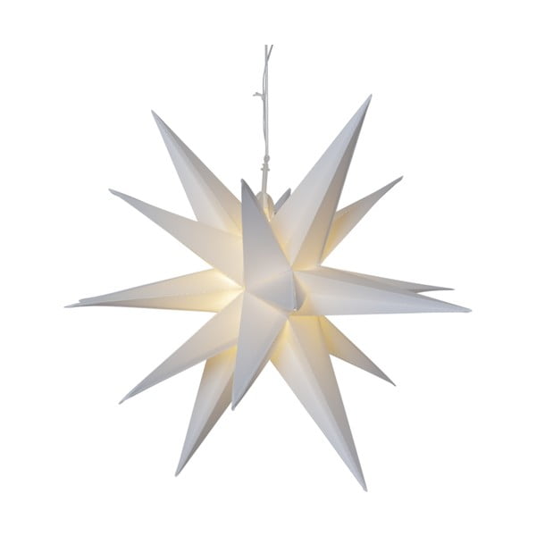 Бяла коледна външна LED светлинна декорация , ø 57 см Alice - Star Trading