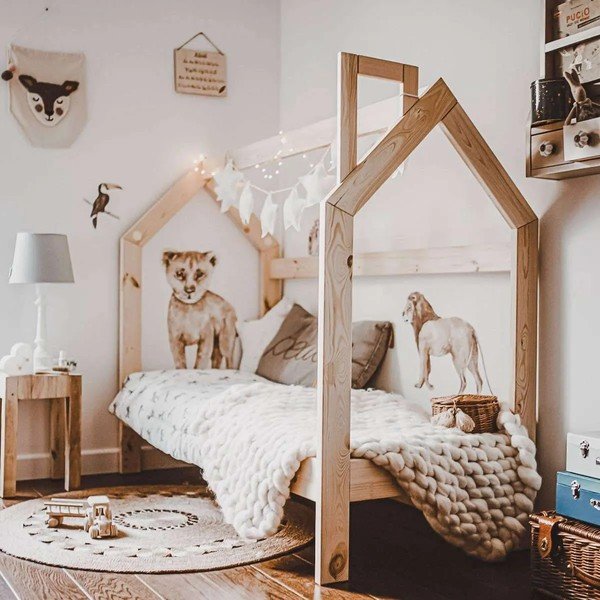 Стикер за стена на лъвче , 64 см Little Lion - Dekornik-image-1