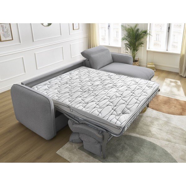 Сив ъглов диван Achille – Bobochic Paris-image-1