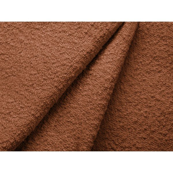 Кафява табуретка от плат буклеMolino - Micadoni Home-image-3