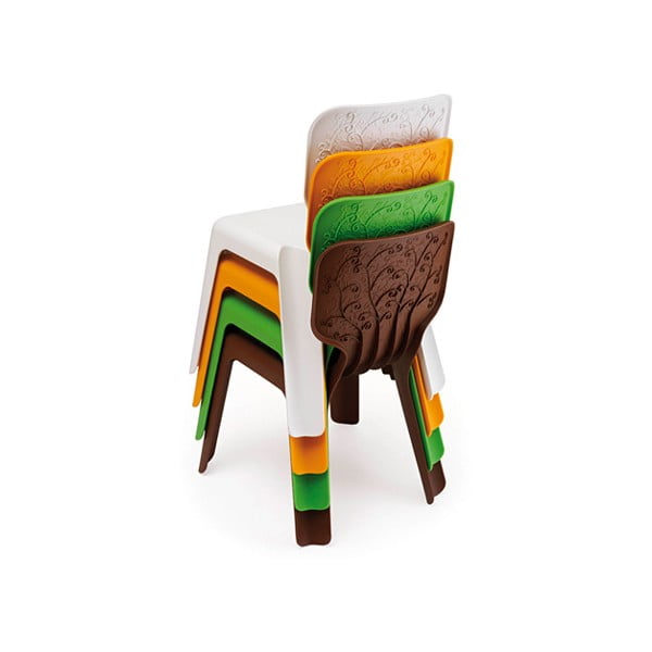 Зелен детски стол Alma за подреждане - Magis-image-2