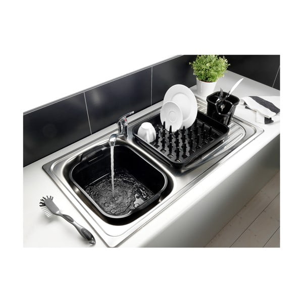 Черно устройство за отцеждане на прибори за хранене Signature - Addis-image-1