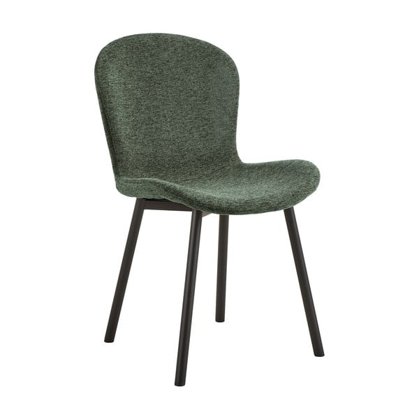 Тъмнозелен трапезен стол Esra – Actona