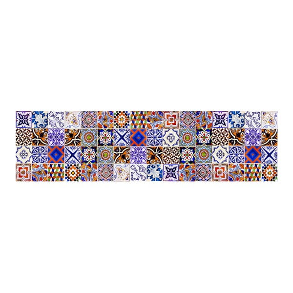 Koberec z vinylu Mosaico, 67x250 cm