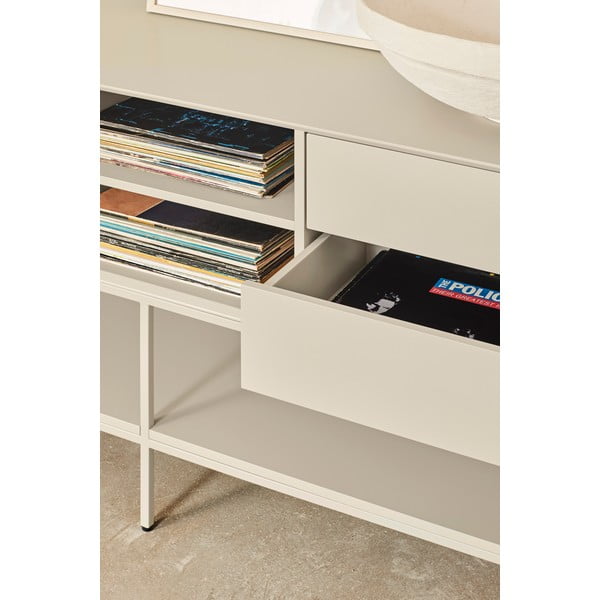 Кремава маса за телевизор 175x74x45 cm Platt – Teulat-image-1