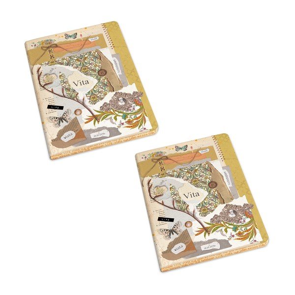 Тетрадки в комплект от 2 бр. 192 страници A5 Vita – Kartos-image-1