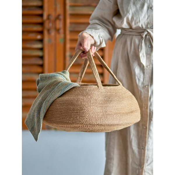 Кошница от юта ø 44x33 cm Nomie – Bloomingville-image-1