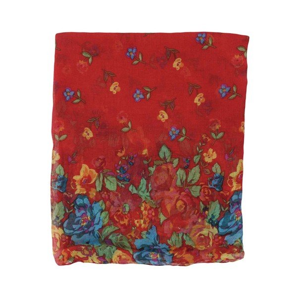 Šátek Flowers Red-image-2