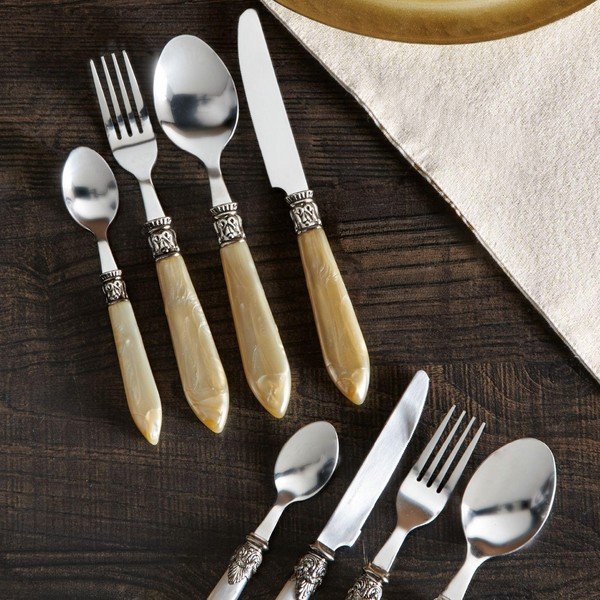 Комплект прибори за хранене от 16 части Ambra - Brandani-image-1