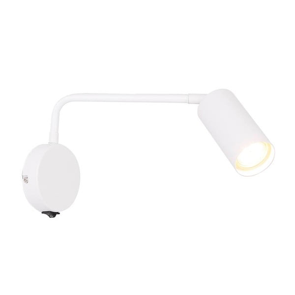 Бяла метална стенна лампа Tina - Candellux Lighting-image-3