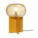 Оранжева настолна лампа със стъклен абажур (височина 36 cm) Podium – Hübsch