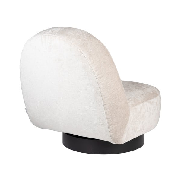 Кремаво кадифено кресло Eden - Zuiver-image-4