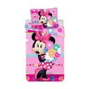 Единично  памучно детско спално бельо 140x200 cm Minnie – Jerry Fabrics