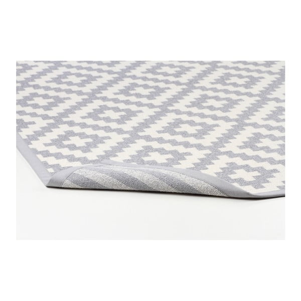 Светлосив двустранен килим Сребро, 100 x 160 cm Viki - Narma-image-2