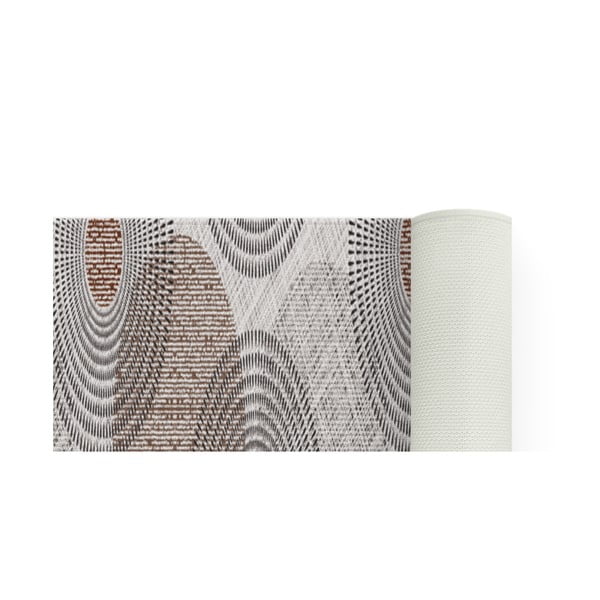 Сив миещ се килим 58x190 cm - Oyo Concept