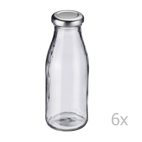 Комплект от 6 стъклени бутилки, 250 ml - Westmark