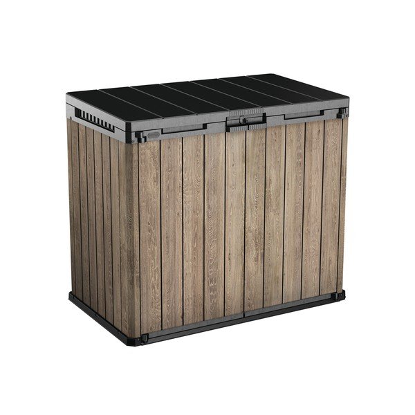 Кафява пластмасова градинска кутия за съхранение Deco – Keter