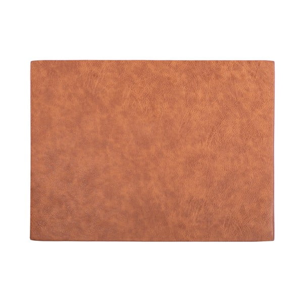 Оранжево-кафява подложка от изкуствена кожа Правоъгълник, 33 x 45 cm Troja - ZicZac