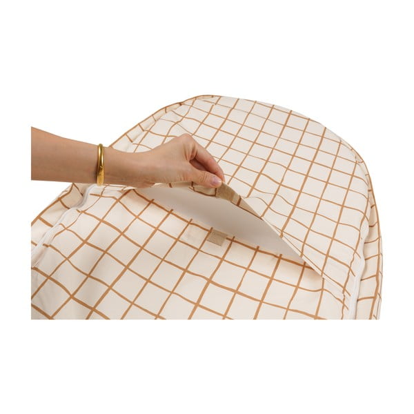Бежово гнездо за бебе Camel Check - Malomi Kids-image-1