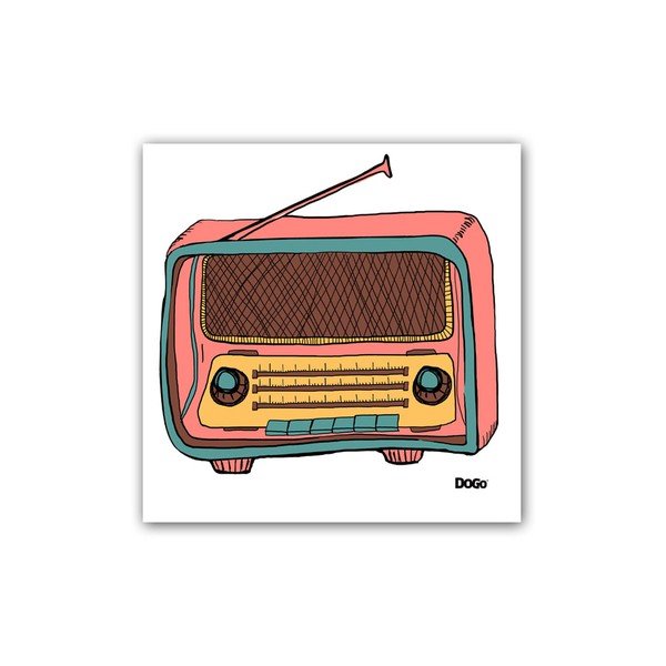 Polštář Radio