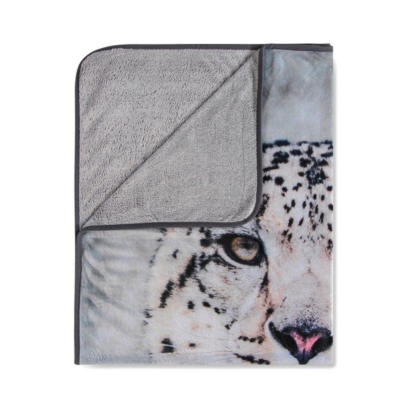 Каре , 130 x 160 cm Snow Leopard - Good Morning-image-1