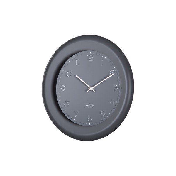 Стенен часовник ø 38 cm Dual Disc - Karlsson-image-2