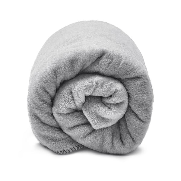 Сиво памучно одеяло , 150 x 200 cm - Mumla