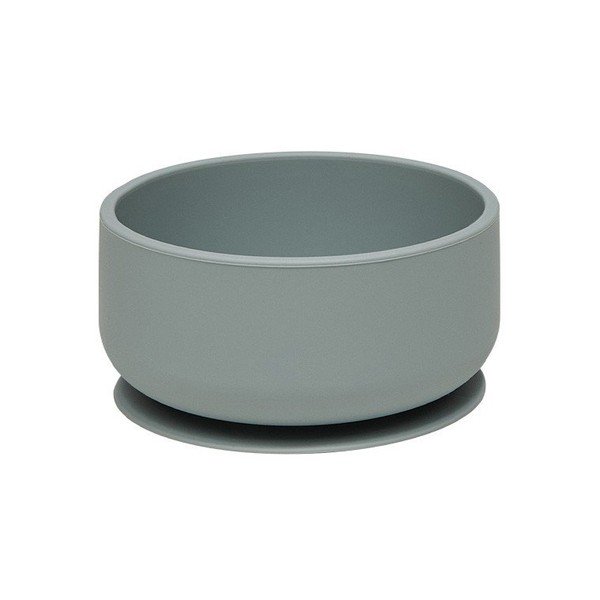 Сиво-синя силиконова детска купичка ø 6 cm Enkei – OYOY Mini