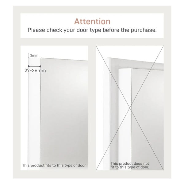 Черна метална закачалка за врата 1,5 cm Tower - YAMAZAKI-image-4