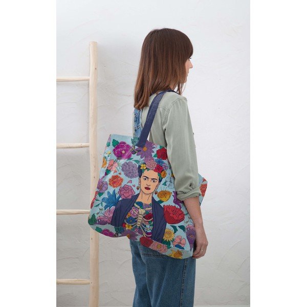 Ленена чанта за пазаруване Mexican Vibes - Madre Selva-image-1