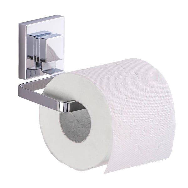 Самоносеща поставка за тоалетна хартия Vacuum-Loc Quadrio, товароносимост до 33 кг - Wenko