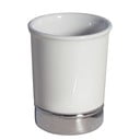 Бяла чаша за четки за зъби York - iDesign