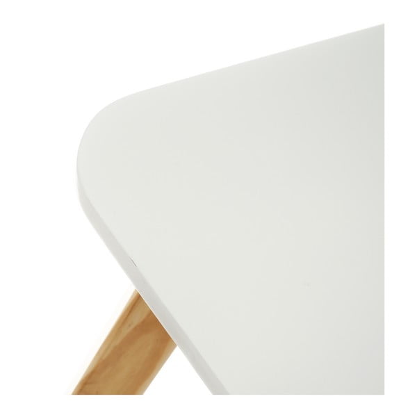 Детска маса с бял плот 55x55 cm - Casa Selección-image-2