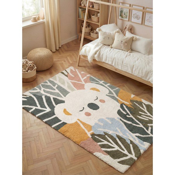 Памучен детски килим подходящ за пране/ръчно изработен 140x200 cm Snuggle Tabea – Hanse Home-image-1