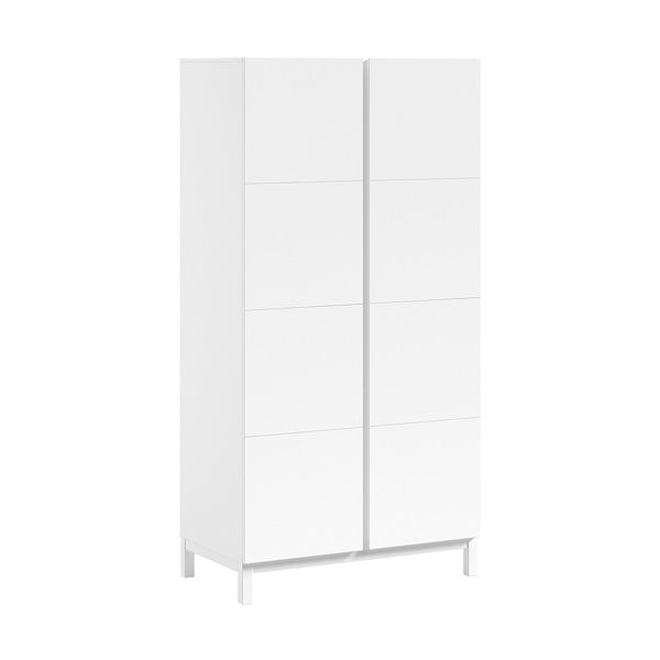 Бял детски гардероб 99x196x58 cm Eva – Vipack