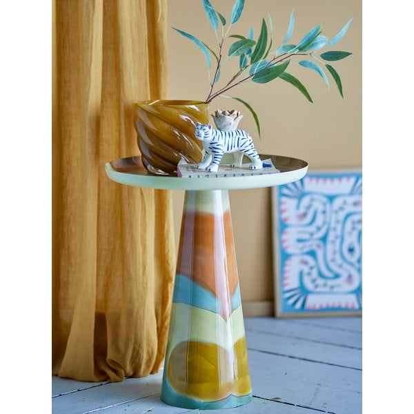 Метална кръгла странична масичка ø 45,5 cm Brooke – Bloomingville-image-1